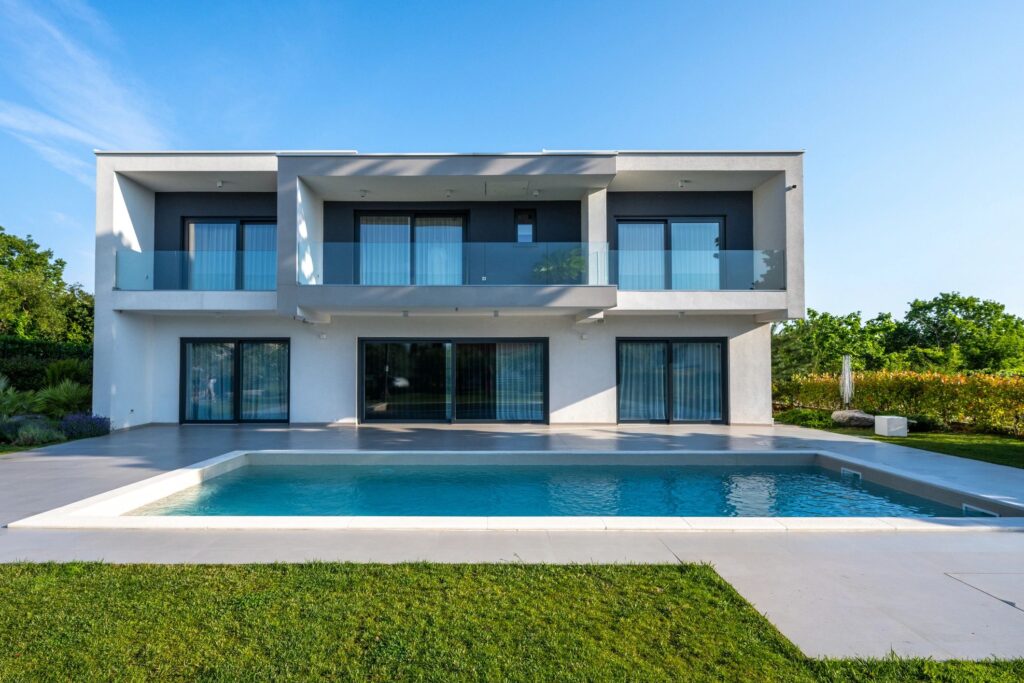 Luxury modern house exterior