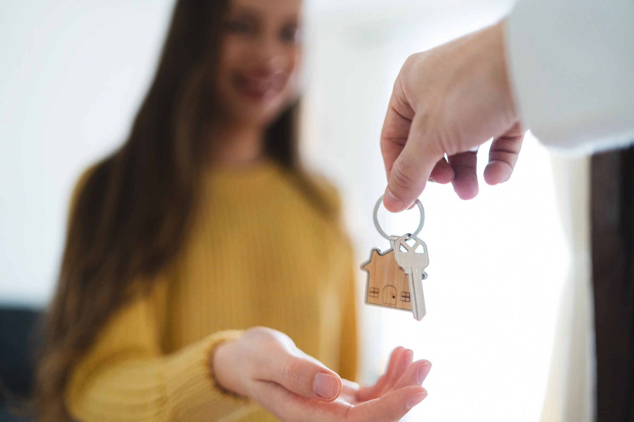 New home keys handover